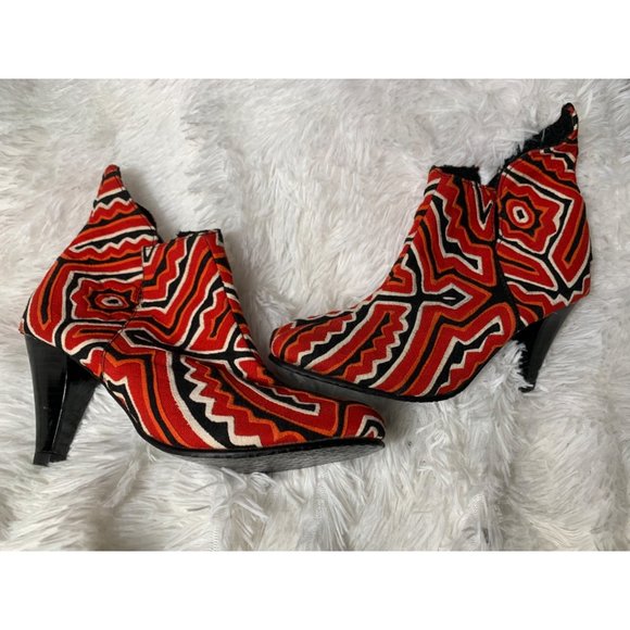 Kuna Yala Shoes - Handmade Kuna Yala booties